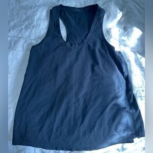 Lululemon black razorback tank top